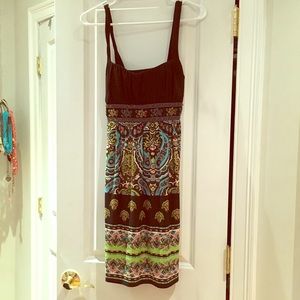 Fun multi-colored party dress!